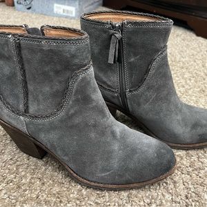 Sofft leather booties. Worn once, like new and smoke free.